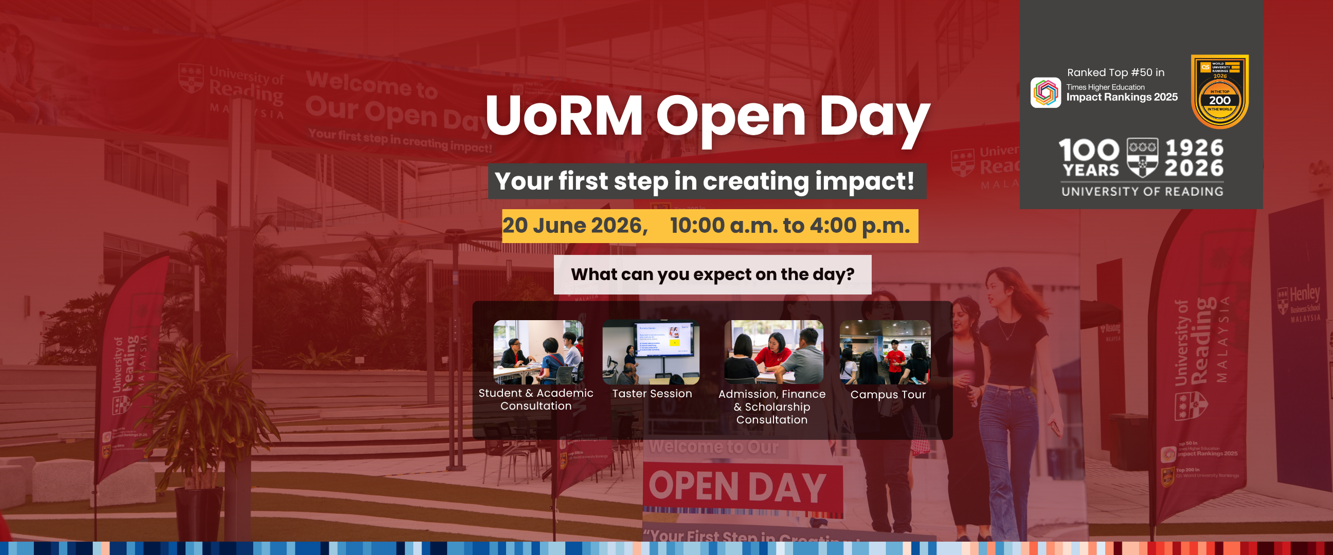 University of Reading Malaysia Open Day | 20 June 2026